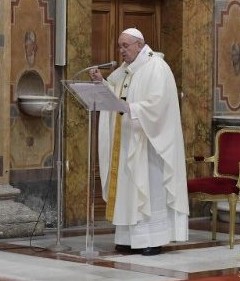 Kázání papeže Františka na svátek Božího milosrdenství