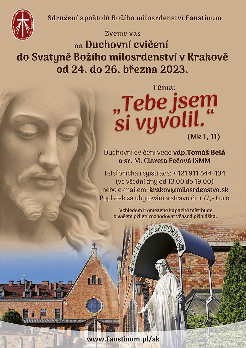Pozvánka na duchovní cvičení do Krakova